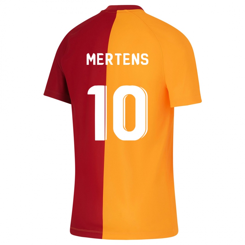 Niño Camiseta Dries Mertens #10 Naranja 1ª Equipación 2023/24 La Camisa Perú