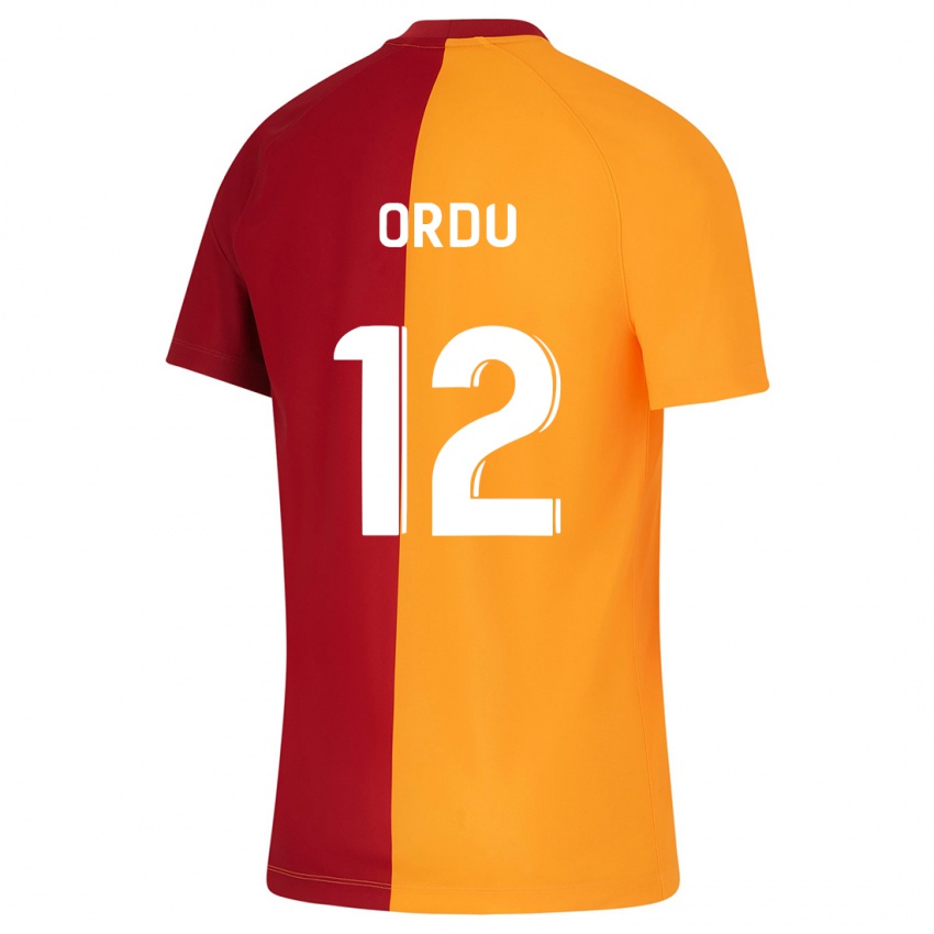 Niño Camiseta Atakan Ordu #12 Naranja 1ª Equipación 2023/24 La Camisa Perú