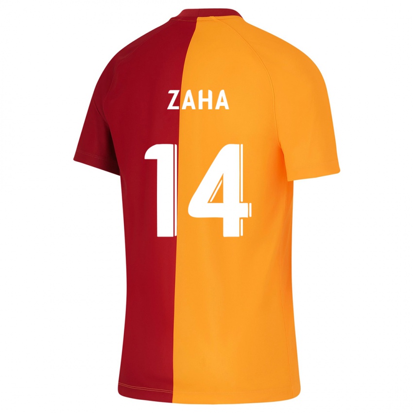 Niño Camiseta Wilfried Zaha #14 Naranja 1ª Equipación 2023/24 La Camisa Perú