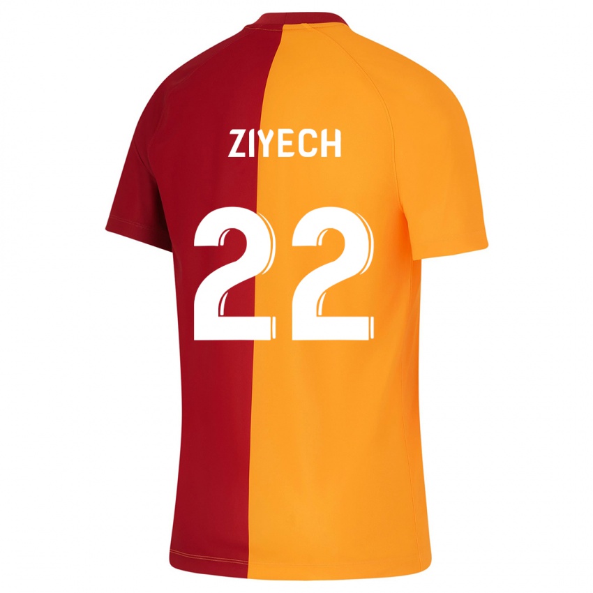 Niño Camiseta Hakim Ziyech #22 Naranja 1ª Equipación 2023/24 La Camisa Perú