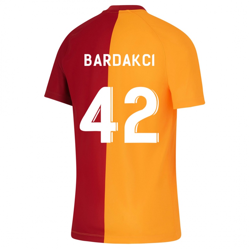 Niño Camiseta Abdülkerim Bardakcı #42 Naranja 1ª Equipación 2023/24 La Camisa Perú