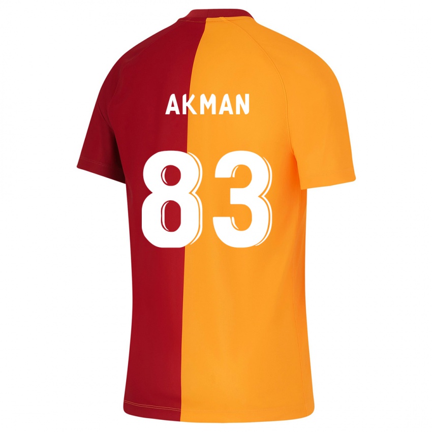 Niño Camiseta Efe Akman #83 Naranja 1ª Equipación 2023/24 La Camisa Perú