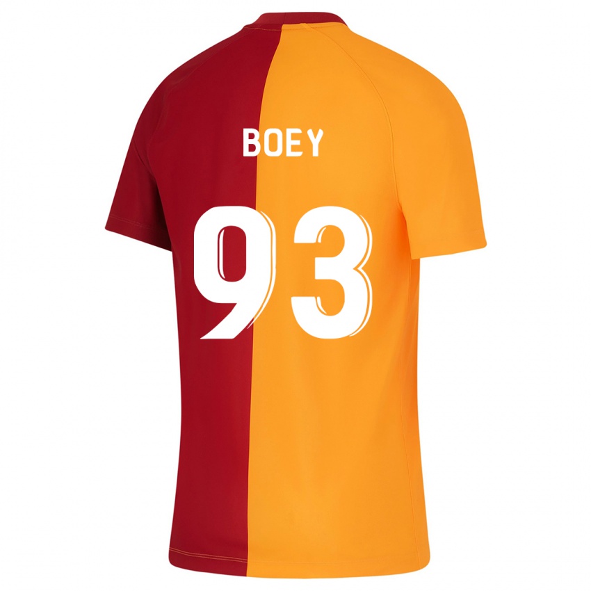 Niño Camiseta Sacha Boey #93 Naranja 1ª Equipación 2023/24 La Camisa Perú