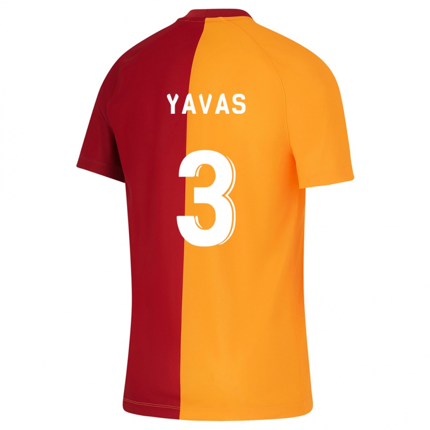 Niño Camiseta Arda Yavas #3 Naranja 1ª Equipación 2023/24 La Camisa Perú