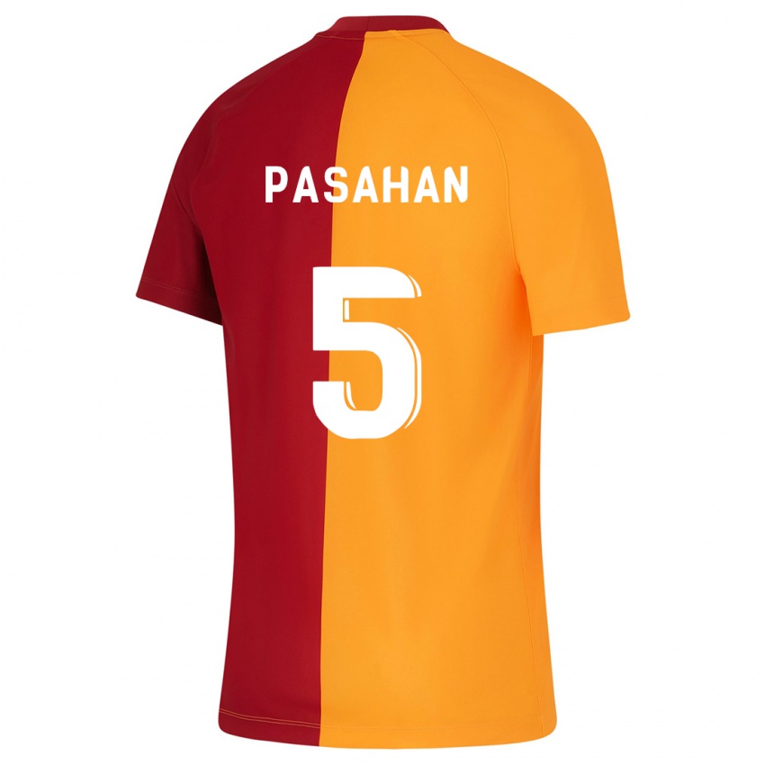 Niño Camiseta Eren Pasahan #5 Naranja 1ª Equipación 2023/24 La Camisa Perú