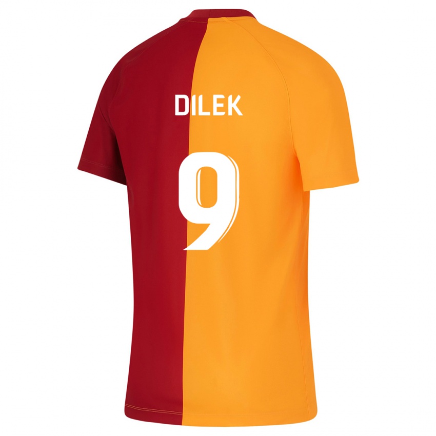 Niño Camiseta Yalin Dilek #9 Naranja 1ª Equipación 2023/24 La Camisa Perú