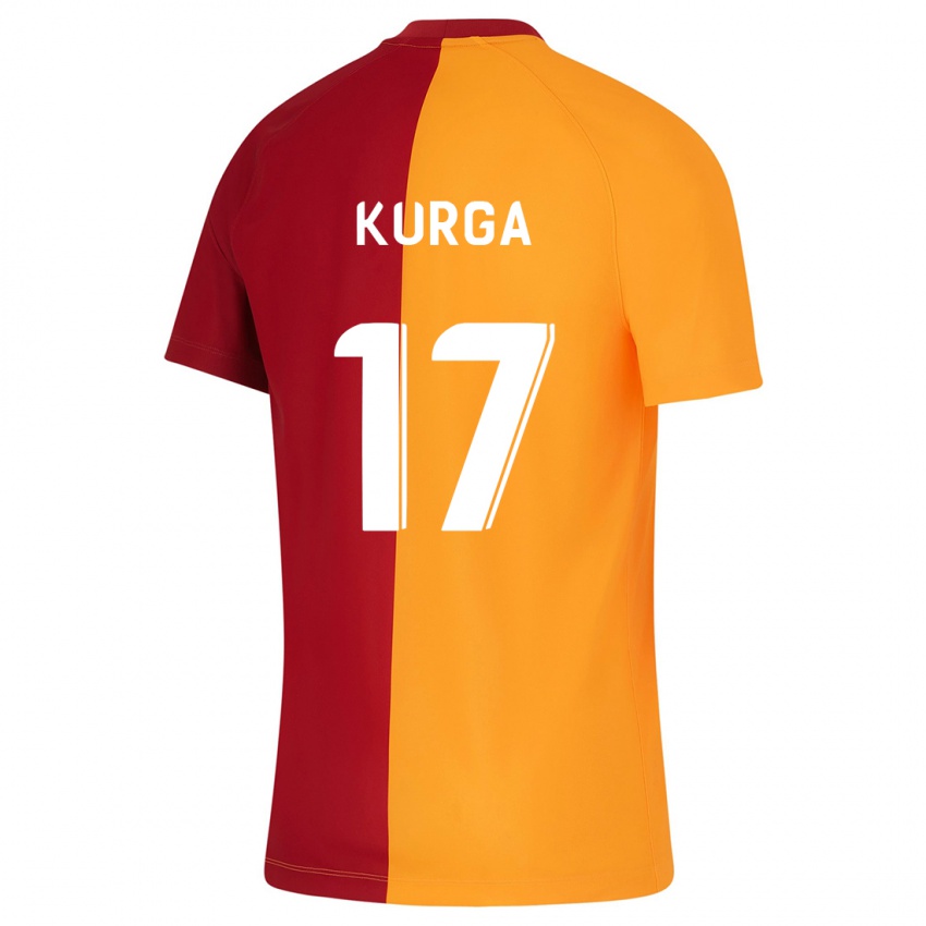 Niño Camiseta Handan Kurğa #17 Naranja 1ª Equipación 2023/24 La Camisa Perú