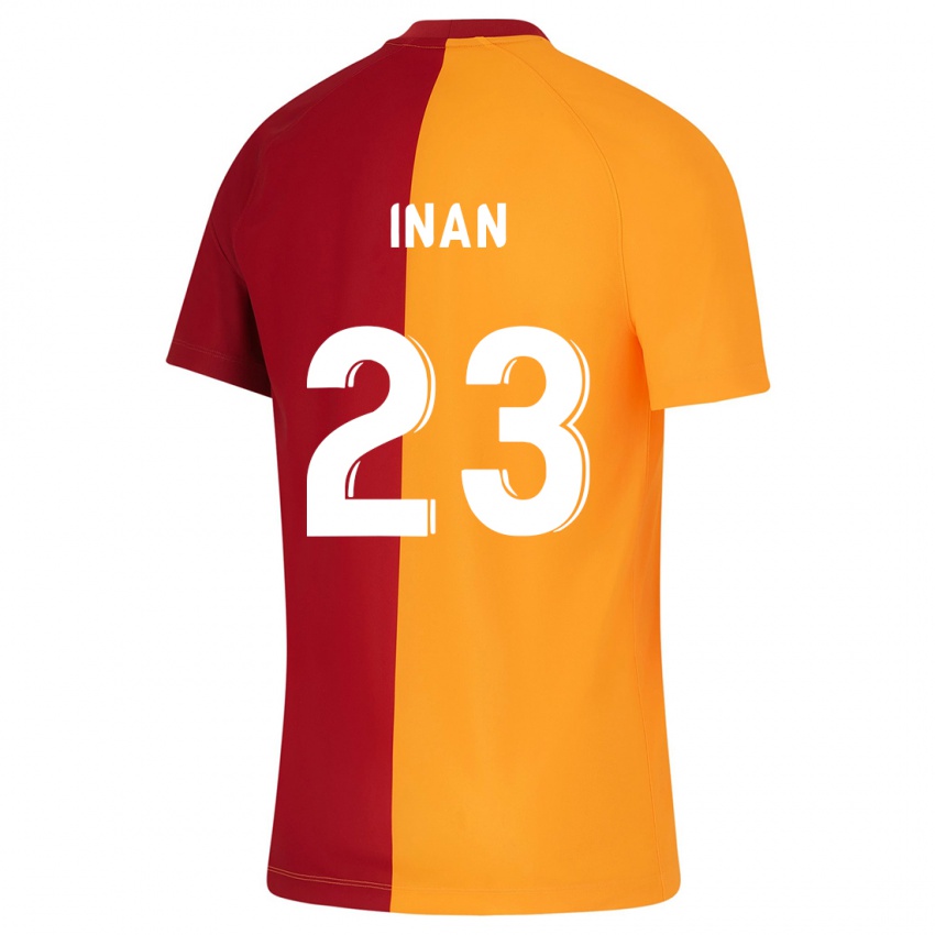 Niño Camiseta Müge İnan #23 Naranja 1ª Equipación 2023/24 La Camisa Perú