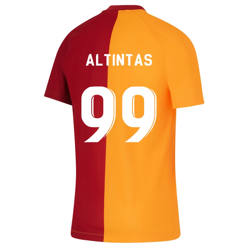 Niño Camiseta Benan Altıntaş #99 Naranja 1ª Equipación 2023/24 La Camisa Perú