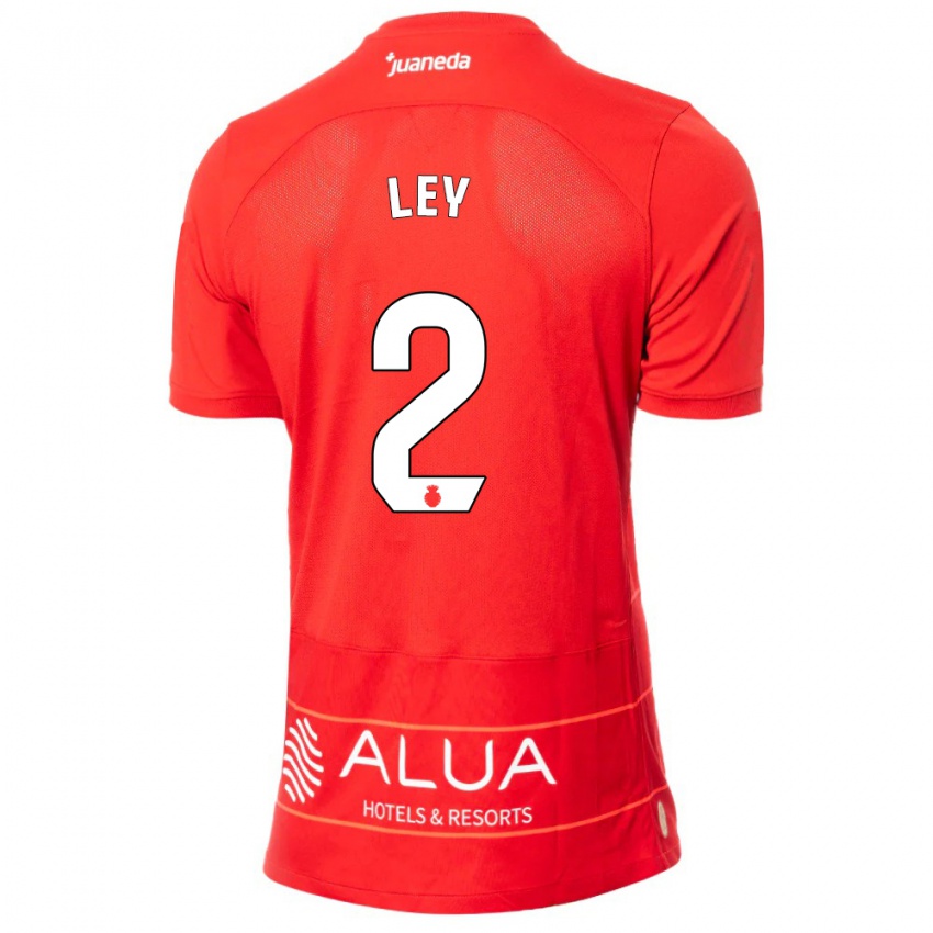 Niño Camiseta Yuzún Ley #2 Rojo 1ª Equipación 2023/24 La Camisa Perú