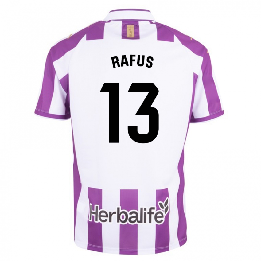 Niño Camiseta Arnau Rafus #13 Morado 1ª Equipación 2023/24 La Camisa Perú