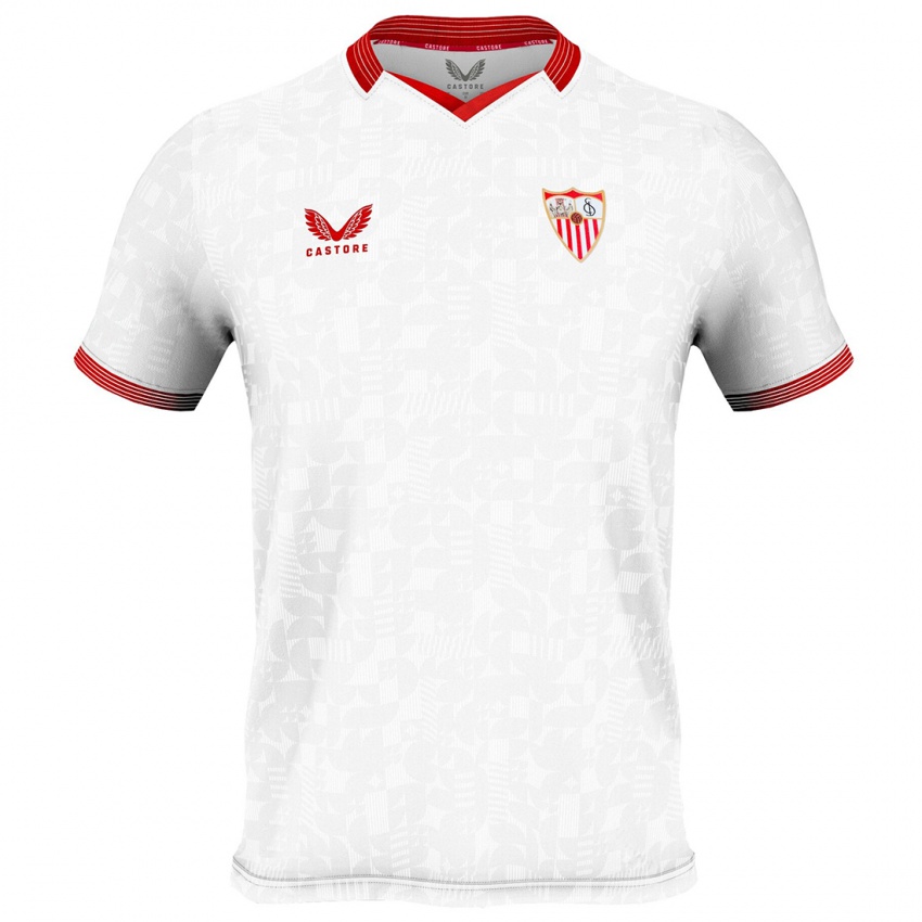 Niño Camiseta Ángel Rodríguez #0 Blanco 1ª Equipación 2023/24 La Camisa Perú