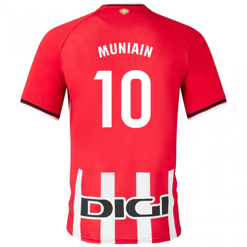 Niño Camiseta Iker Muniain #10 Rojo 1ª Equipación 2023/24 La Camisa Perú