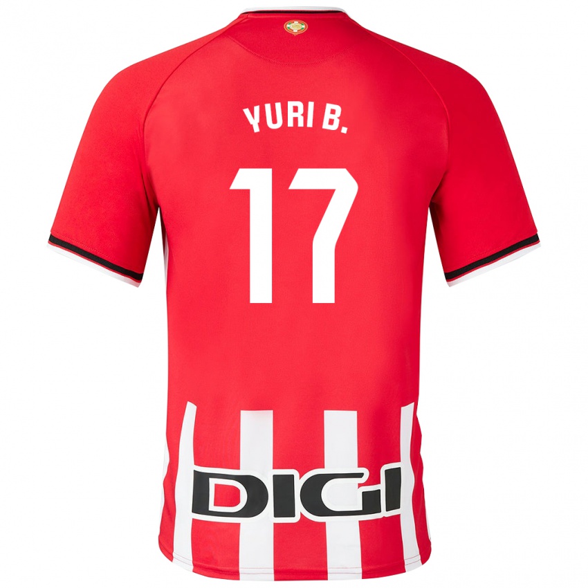 Niño Camiseta Yuri Berchiche #17 Rojo 1ª Equipación 2023/24 La Camisa Perú