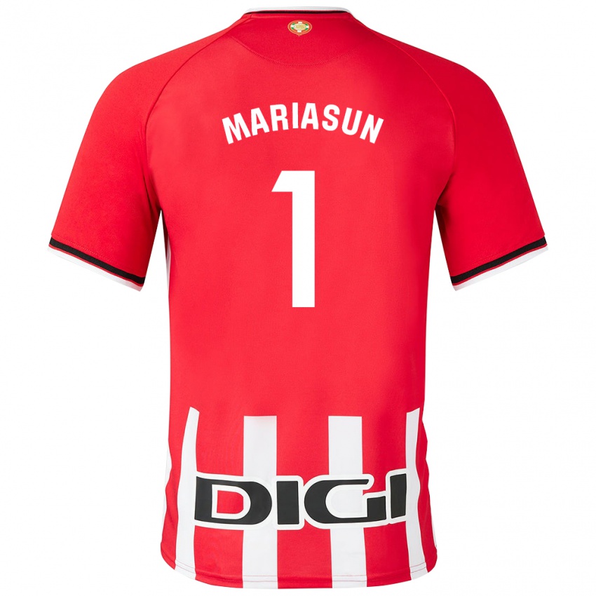 Niño Camiseta María Asunción Quiñones Goikoetxea #1 Rojo 1ª Equipación 2023/24 La Camisa Perú