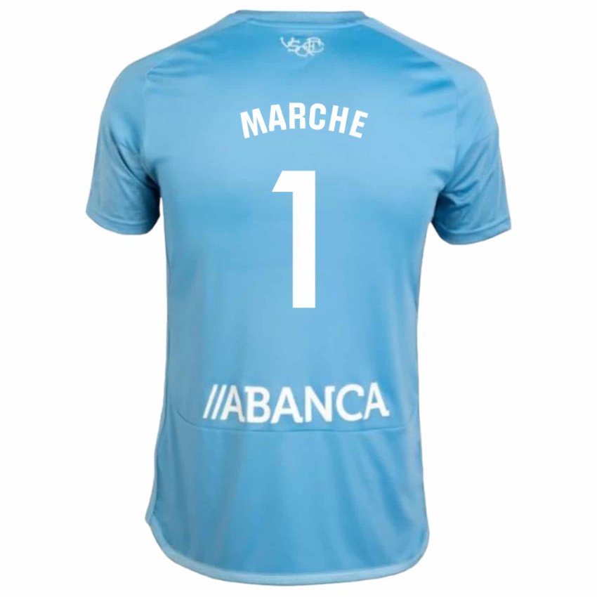 Niño Camiseta Agustin Marchesin #1 Azul 1ª Equipación 2023/24 La Camisa Perú