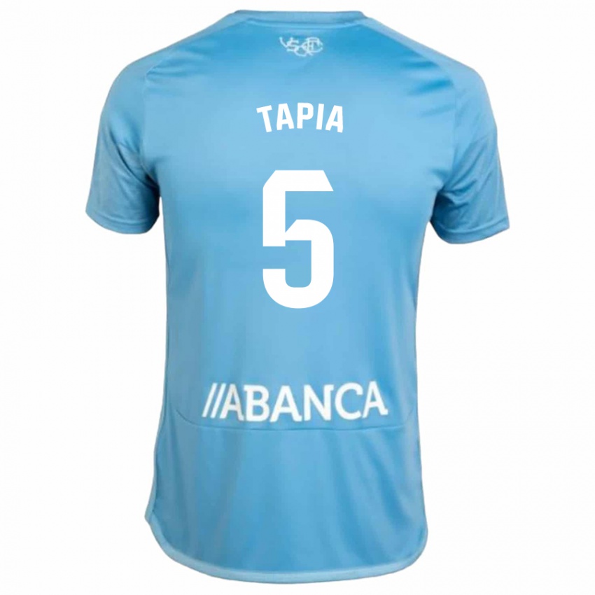 Niño Camiseta Renato Tapia #5 Azul 1ª Equipación 2023/24 La Camisa Perú