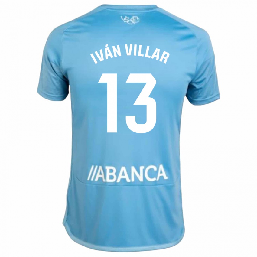 Niño Camiseta Iván Villar #13 Azul 1ª Equipación 2023/24 La Camisa Perú