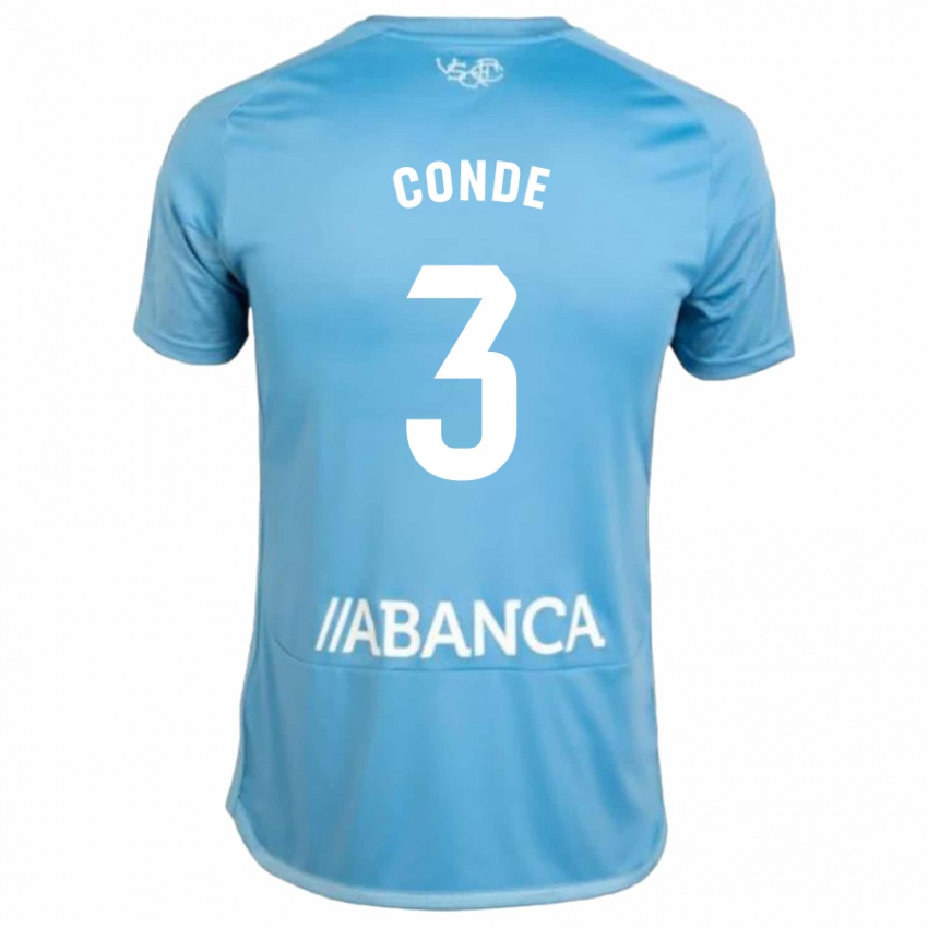 Niño Camiseta Martín Conde #3 Azul 1ª Equipación 2023/24 La Camisa Perú