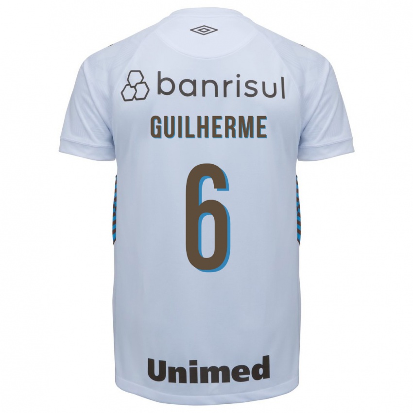 Niño Camiseta Zé Guilherme #6 Blanco 2ª Equipación 2023/24 La Camisa Perú
