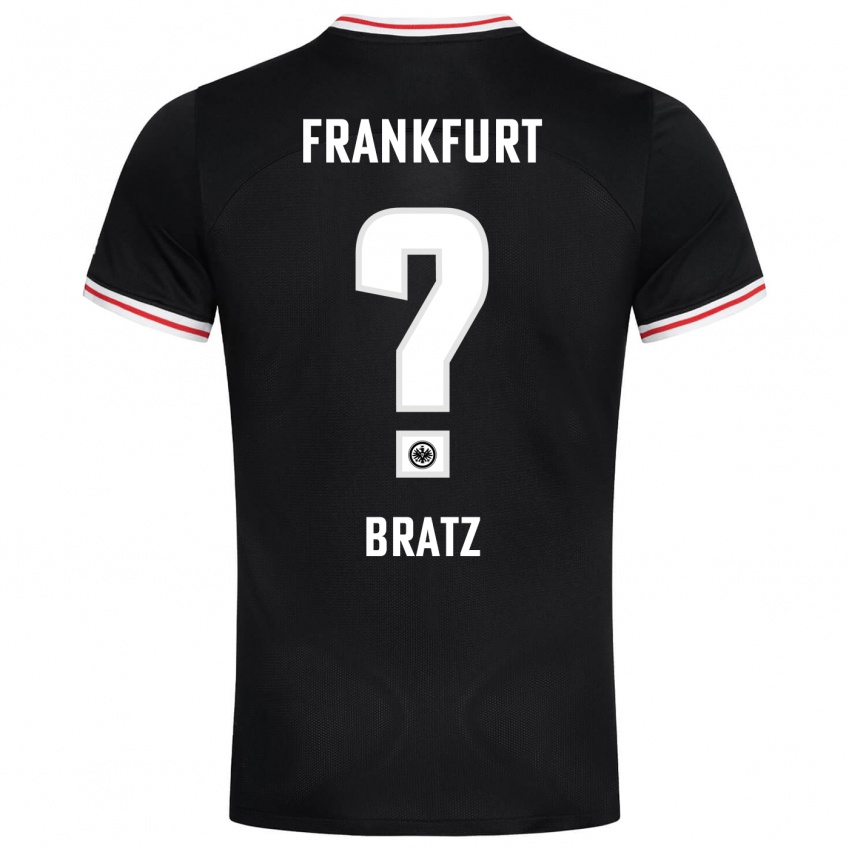 Niño Camiseta Julian Brätz #0 Negro 2ª Equipación 2023/24 La Camisa Perú