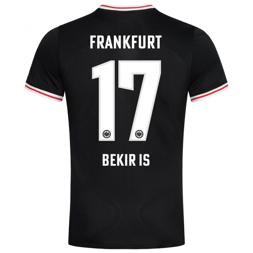 Niño Camiseta Eba Bekir Is #17 Negro 2ª Equipación 2023/24 La Camisa Perú