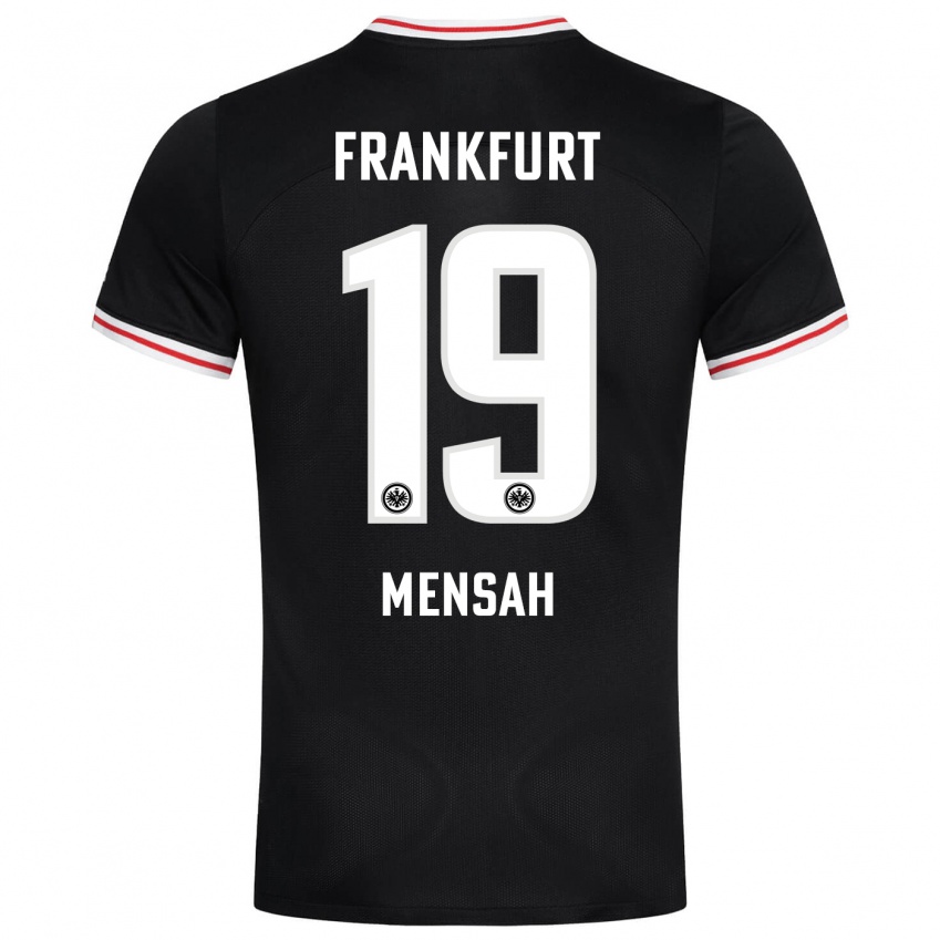 Niño Camiseta Keziah Oteng-Mensah #19 Negro 2ª Equipación 2023/24 La Camisa Perú