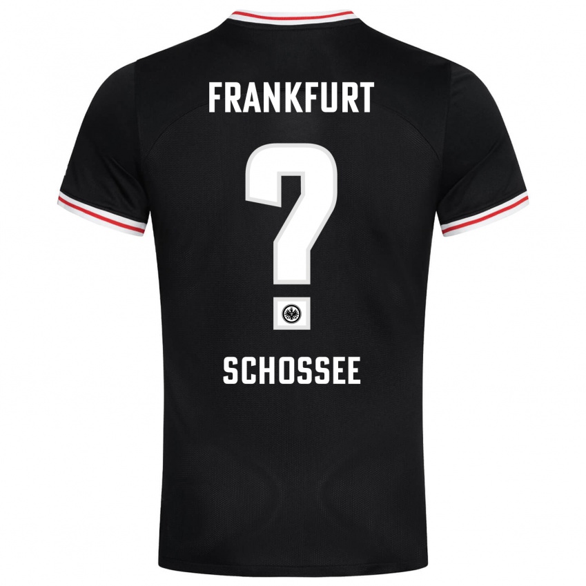 Niño Camiseta Maurice Schossee #0 Negro 2ª Equipación 2023/24 La Camisa Perú