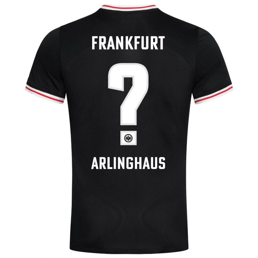 Niño Camiseta Max Arlinghaus #0 Negro 2ª Equipación 2023/24 La Camisa Perú