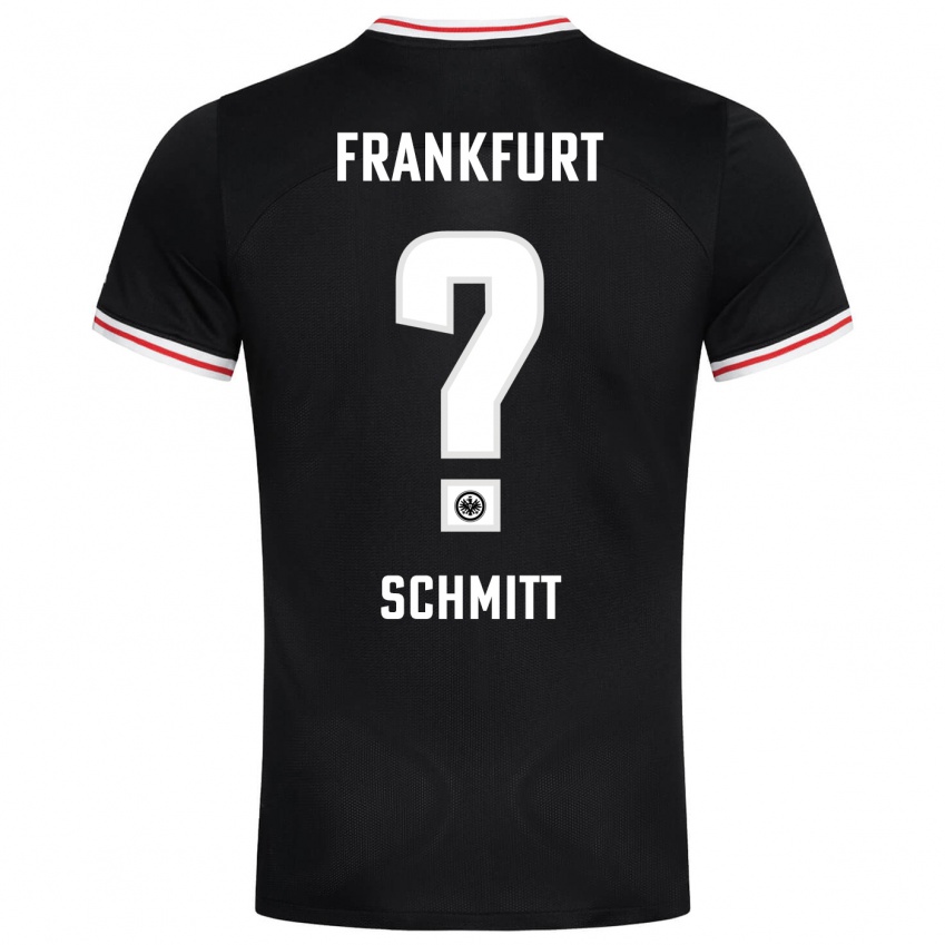 Niño Camiseta Jonathan Schmitt #0 Negro 2ª Equipación 2023/24 La Camisa Perú