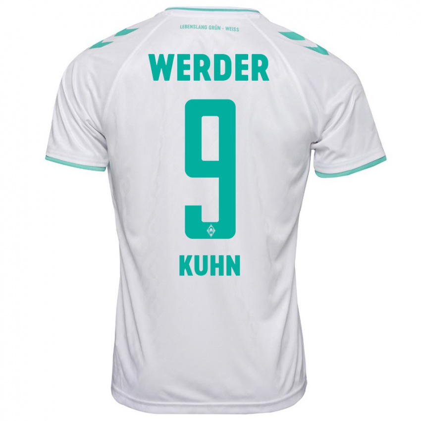 Niño Camiseta Philipp Kühn #9 Blanco 2ª Equipación 2023/24 La Camisa Perú