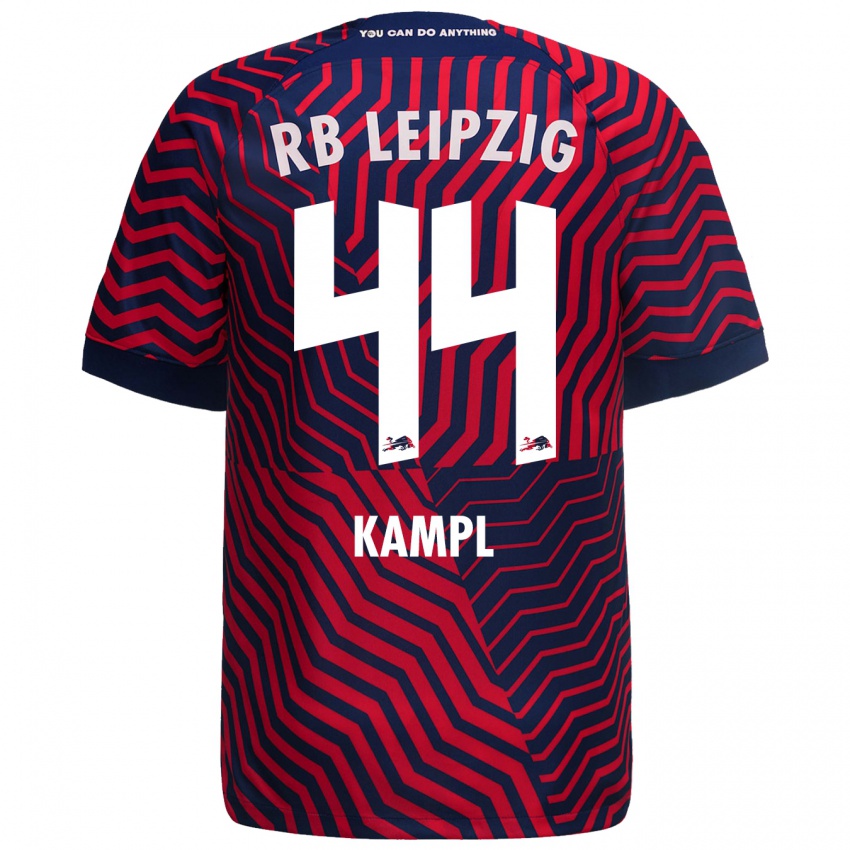 Niño Camiseta Kevin Kampl #44 Azul Rojo 2ª Equipación 2023/24 La Camisa Perú