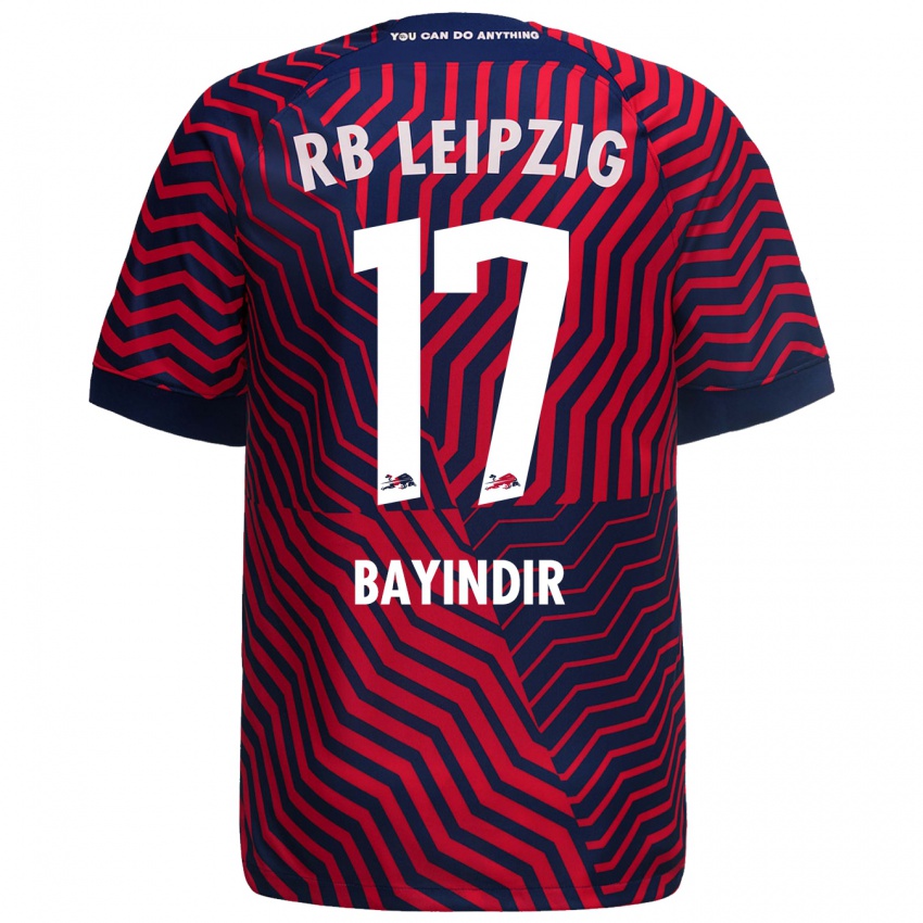 Niño Camiseta Aris Bayindir #17 Azul Rojo 2ª Equipación 2023/24 La Camisa Perú