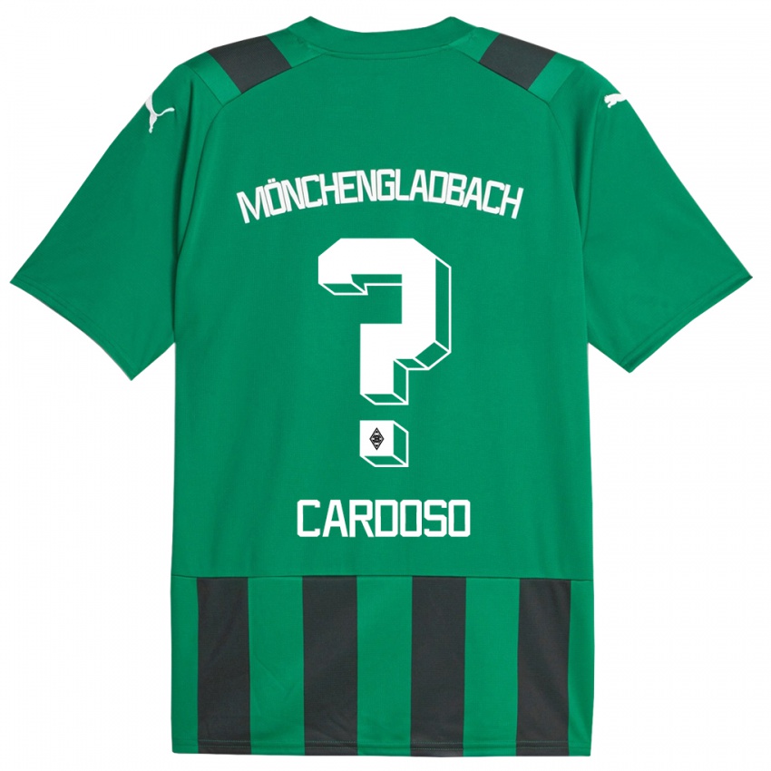 Niño Camiseta Tiago Pereira Cardoso #0 Verde Negro 2ª Equipación 2023/24 La Camisa Perú