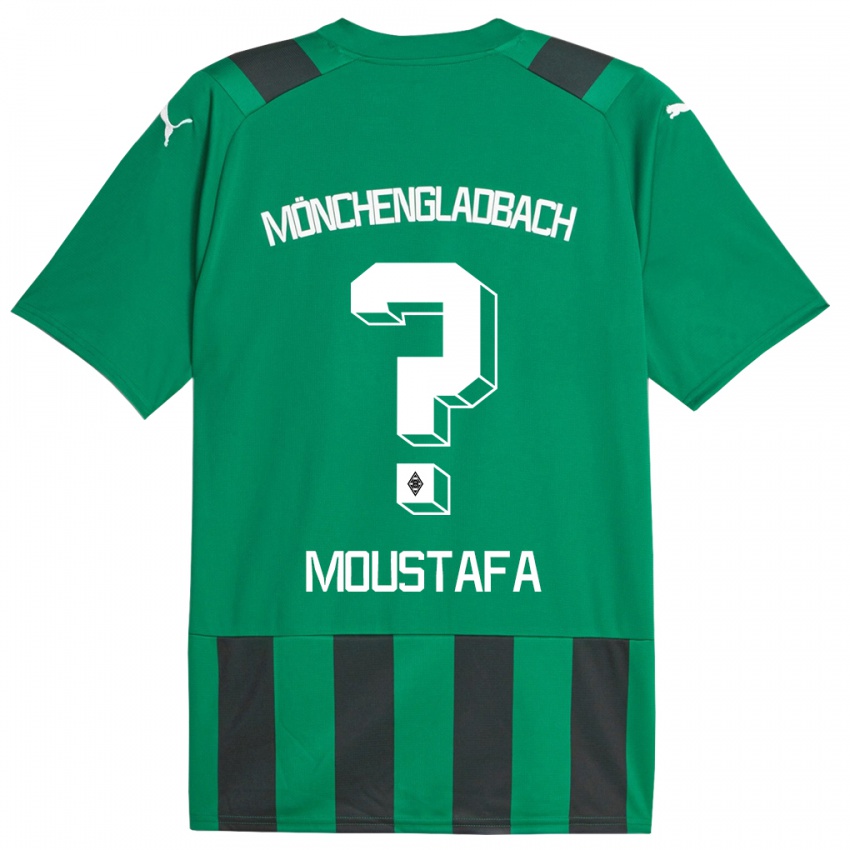 Niño Camiseta Seif Ashraf Moustafa #0 Verde Negro 2ª Equipación 2023/24 La Camisa Perú