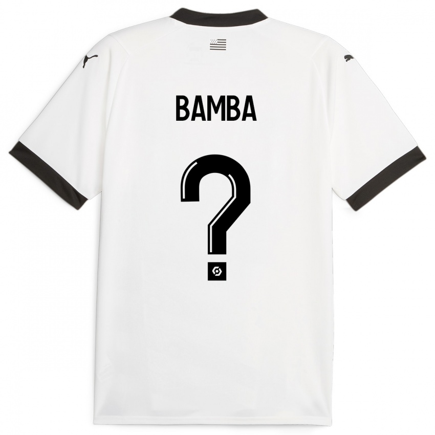 Niño Camiseta Rayan Bamba #0 Blanco 2ª Equipación 2023/24 La Camisa Perú