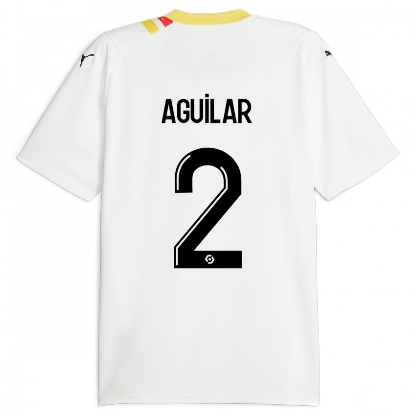 Niño Camiseta Ruben Aguilar #2 Negro 2ª Equipación 2023/24 La Camisa Perú