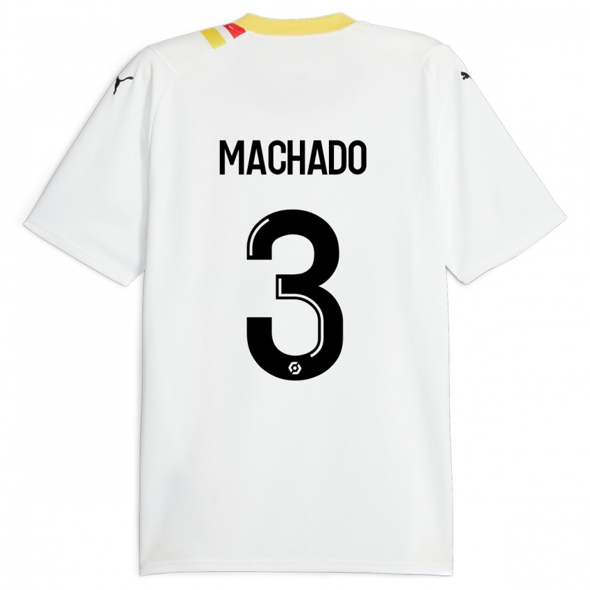 Niño Camiseta Deiver Machado #3 Negro 2ª Equipación 2023/24 La Camisa Perú