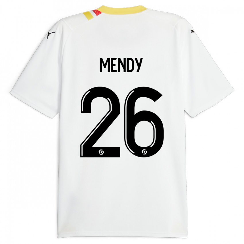 Niño Camiseta Nampalys Mendy #26 Negro 2ª Equipación 2023/24 La Camisa Perú