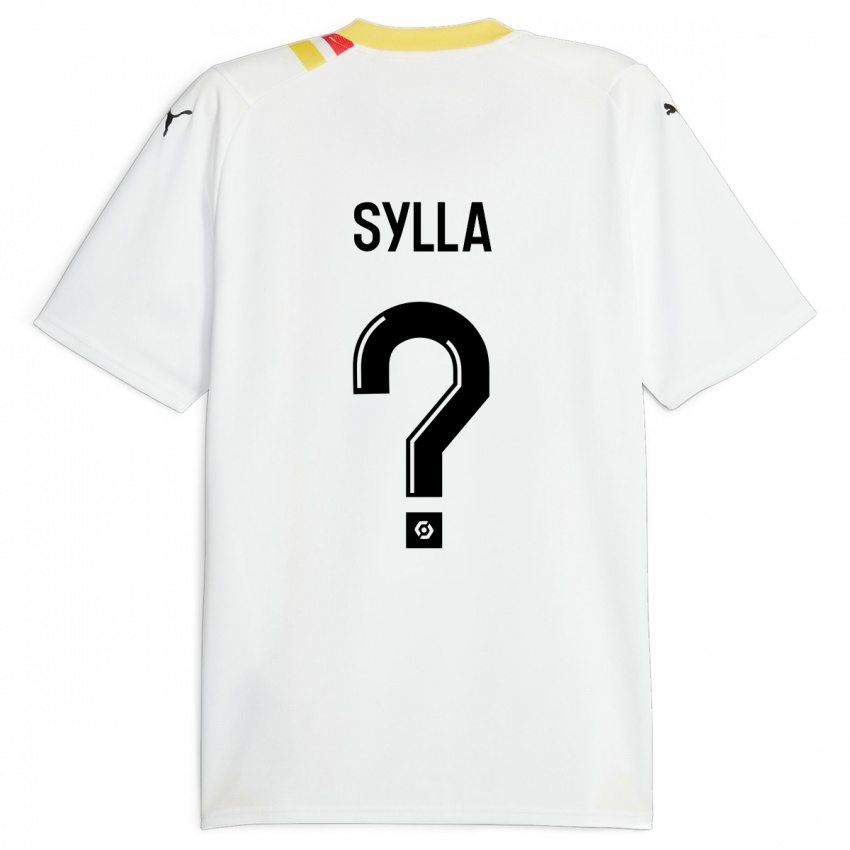 Niño Camiseta Fodé Sylla #0 Negro 2ª Equipación 2023/24 La Camisa Perú