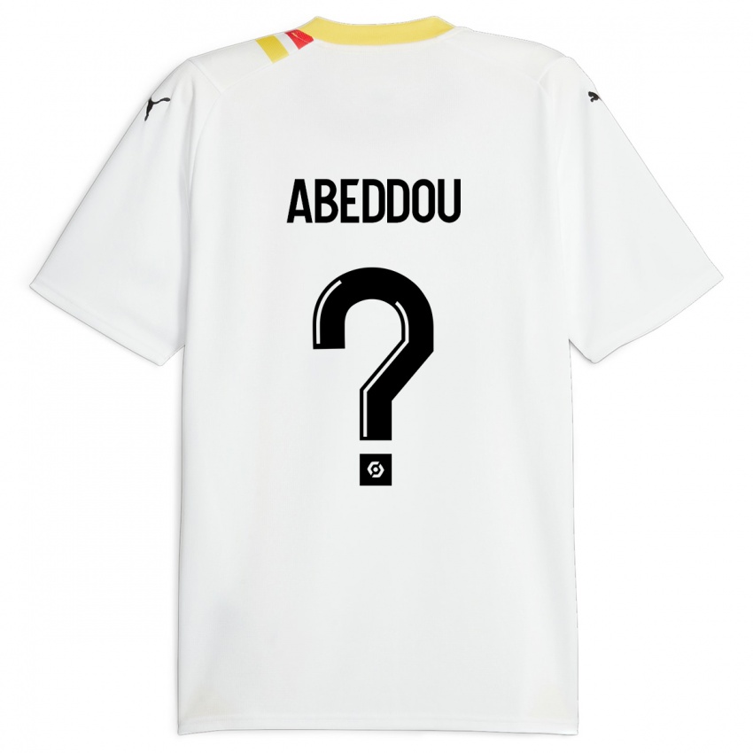 Niño Camiseta Adam Abeddou #0 Negro 2ª Equipación 2023/24 La Camisa Perú