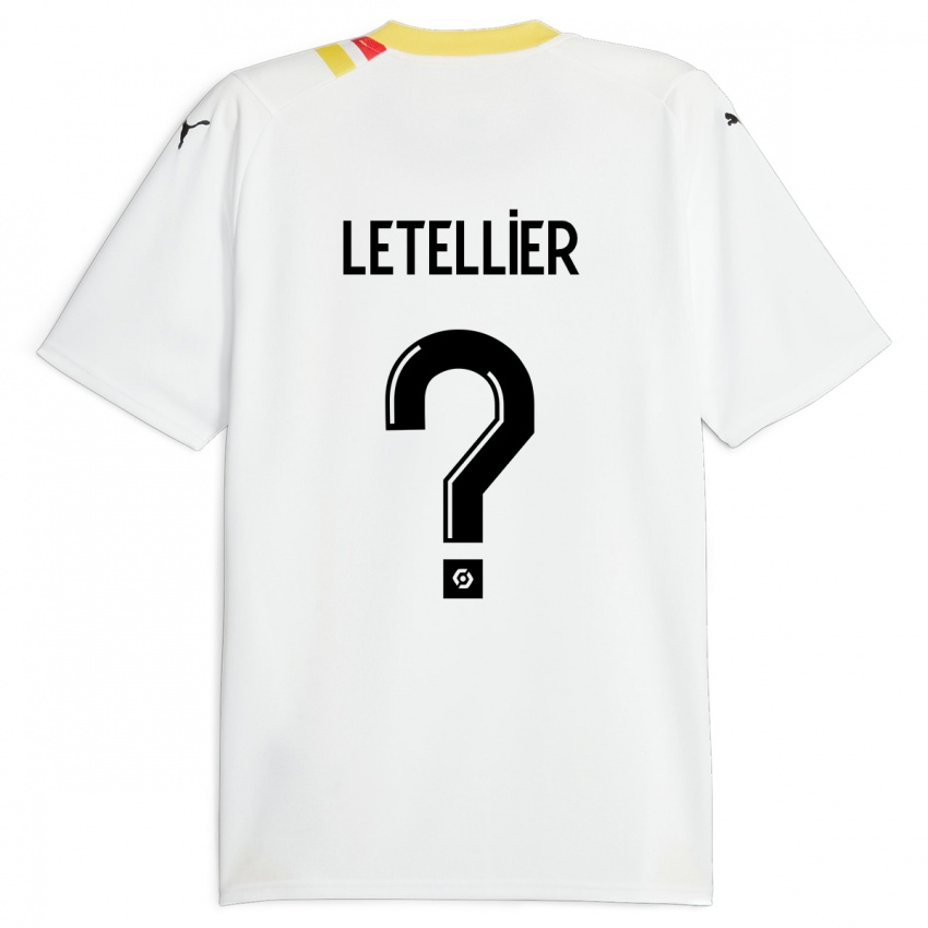 Niño Camiseta Trévor Letellier #0 Negro 2ª Equipación 2023/24 La Camisa Perú