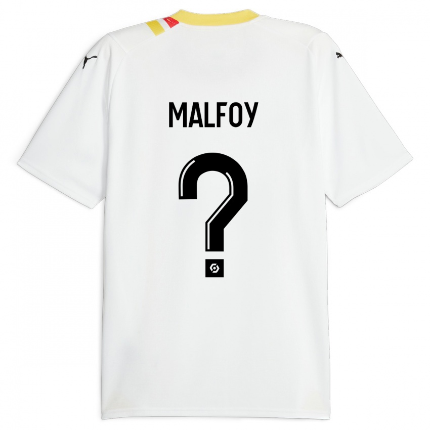 Niño Camiseta Lucas Malfoy #0 Negro 2ª Equipación 2023/24 La Camisa Perú