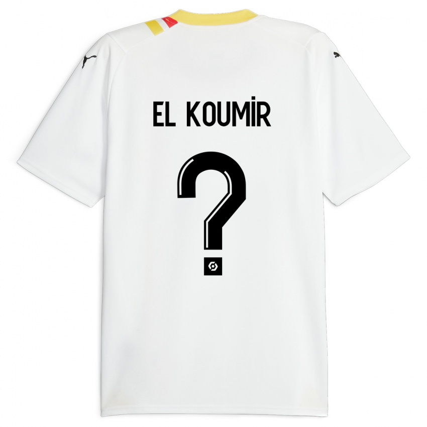 Niño Camiseta Kaïna El Koumir #0 Negro 2ª Equipación 2023/24 La Camisa Perú