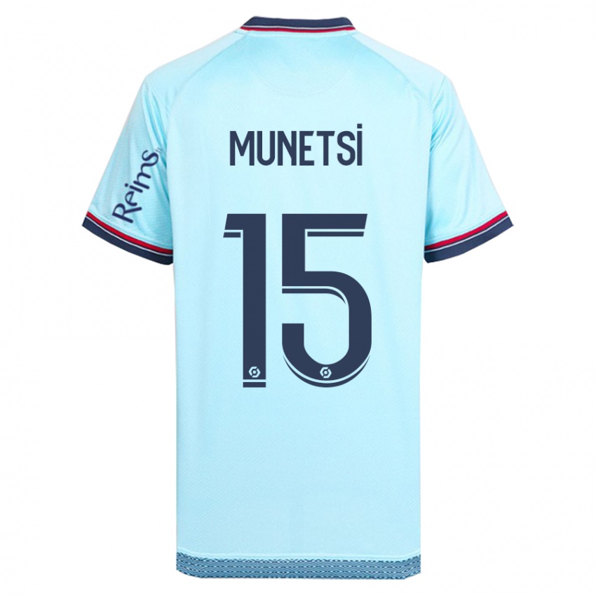 Niño Camiseta Marshall Munetsi #15 Cielo Azul 2ª Equipación 2023/24 La Camisa Perú