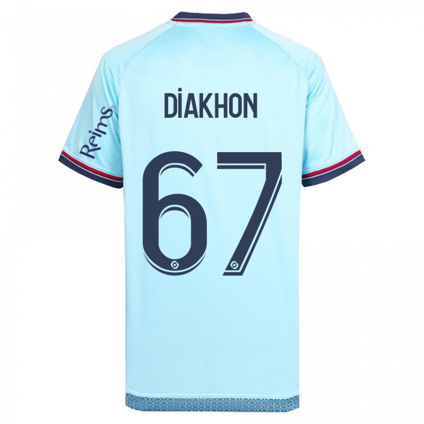 Niño Camiseta Mamadou Diakhon #67 Cielo Azul 2ª Equipación 2023/24 La Camisa Perú