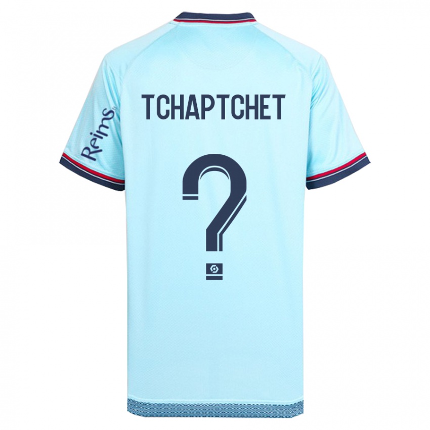 Niño Camiseta Arthur Tchaptchet #0 Cielo Azul 2ª Equipación 2023/24 La Camisa Perú