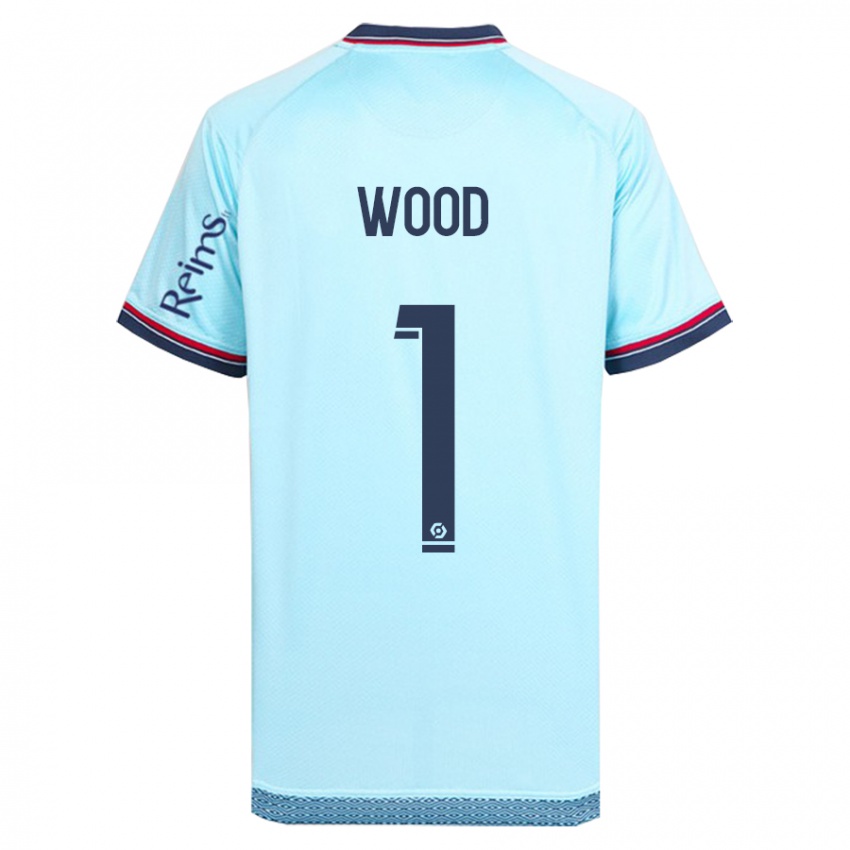 Niño Camiseta Mackenzie Wood #1 Cielo Azul 2ª Equipación 2023/24 La Camisa Perú