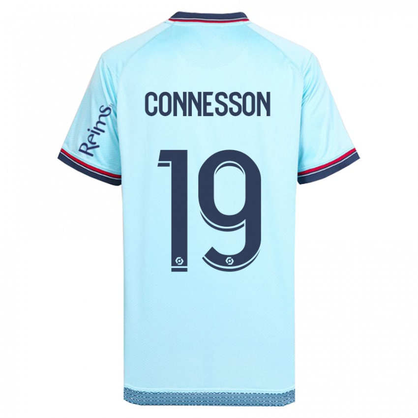 Niño Camiseta Adele Connesson #19 Cielo Azul 2ª Equipación 2023/24 La Camisa Perú