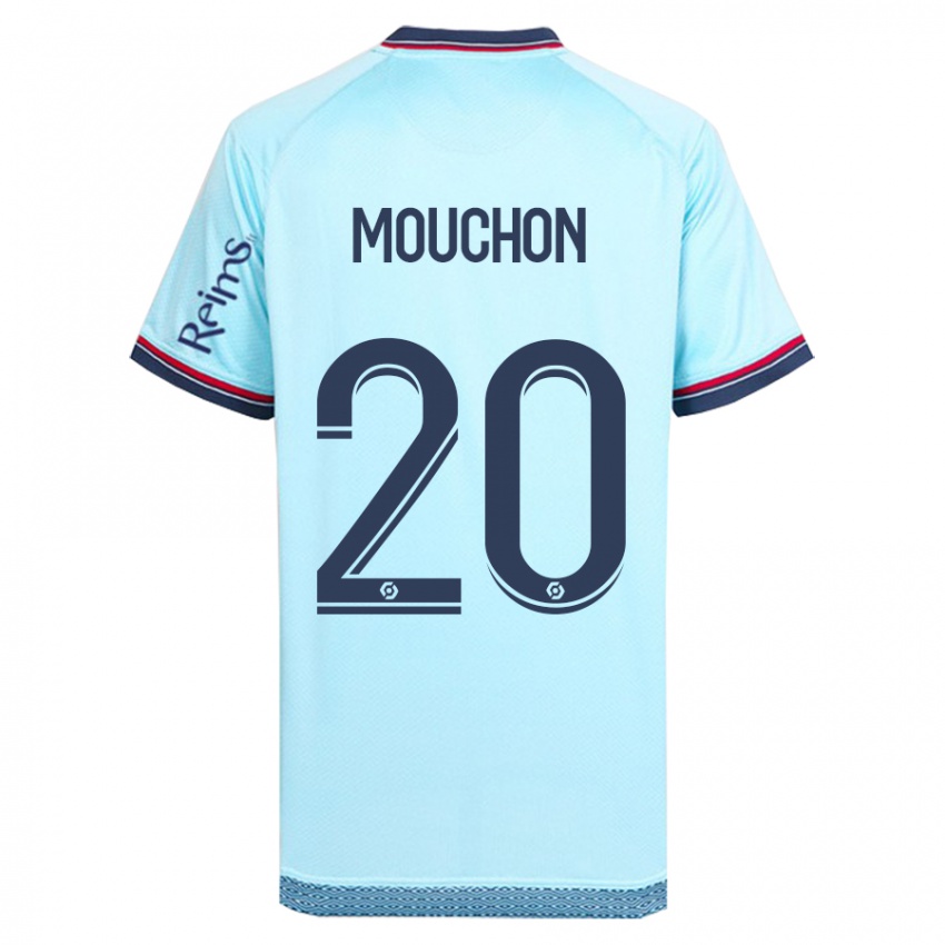 Niño Camiseta Noemie Mouchon #20 Cielo Azul 2ª Equipación 2023/24 La Camisa Perú